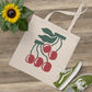 Cherries Canvas Tote Bag