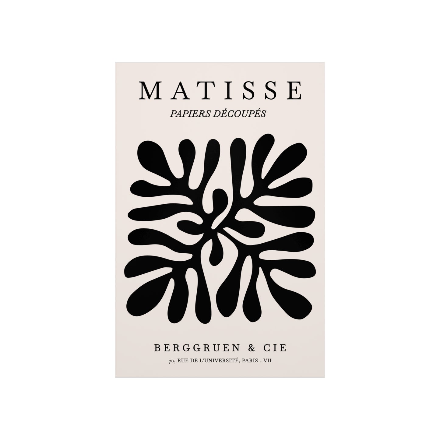 Berggruen & Cie Abstract Poster | Henri Matisse