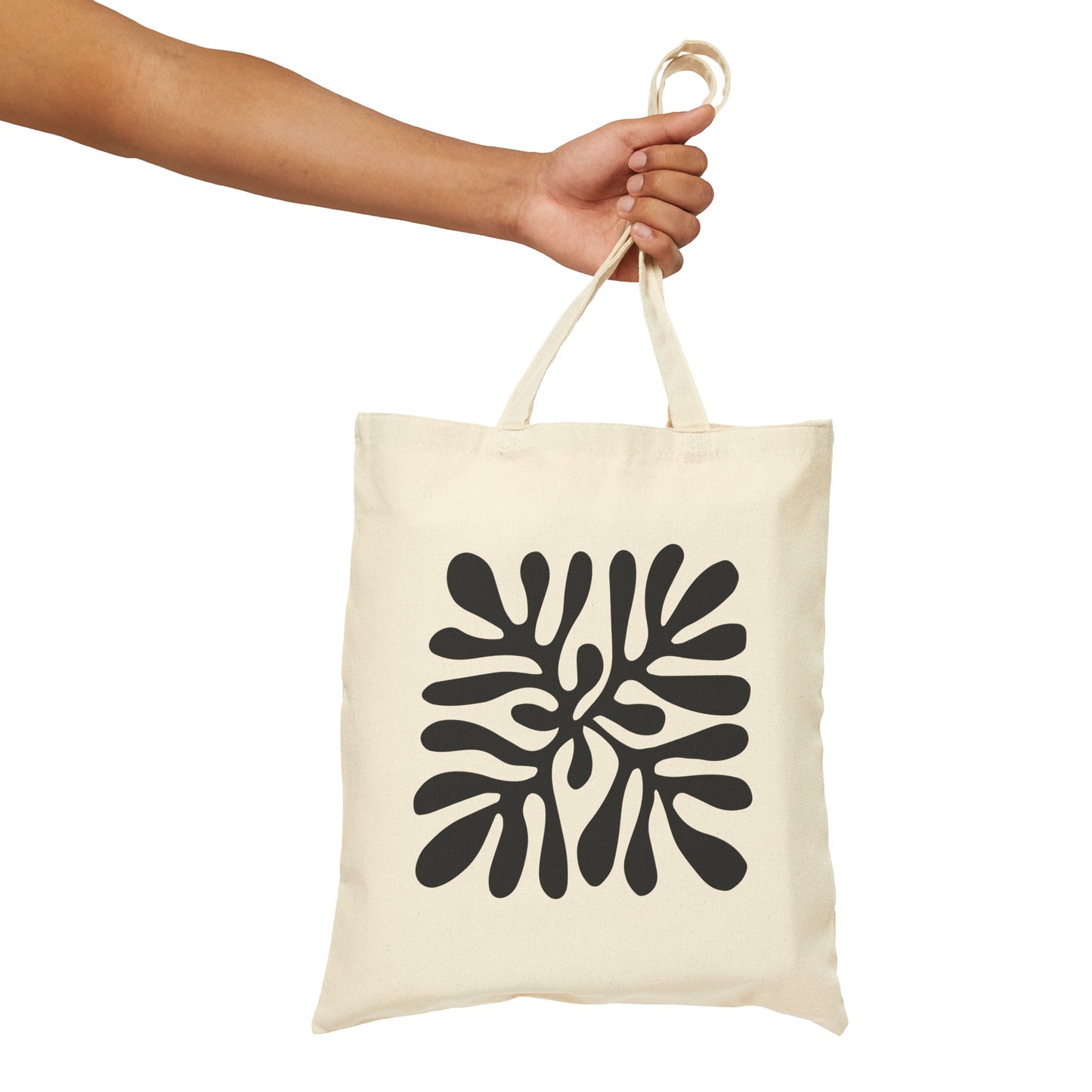 Matisse Black and white Canvas Tote Bag