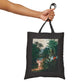 The Temple of Flora Canvas Tote Bag