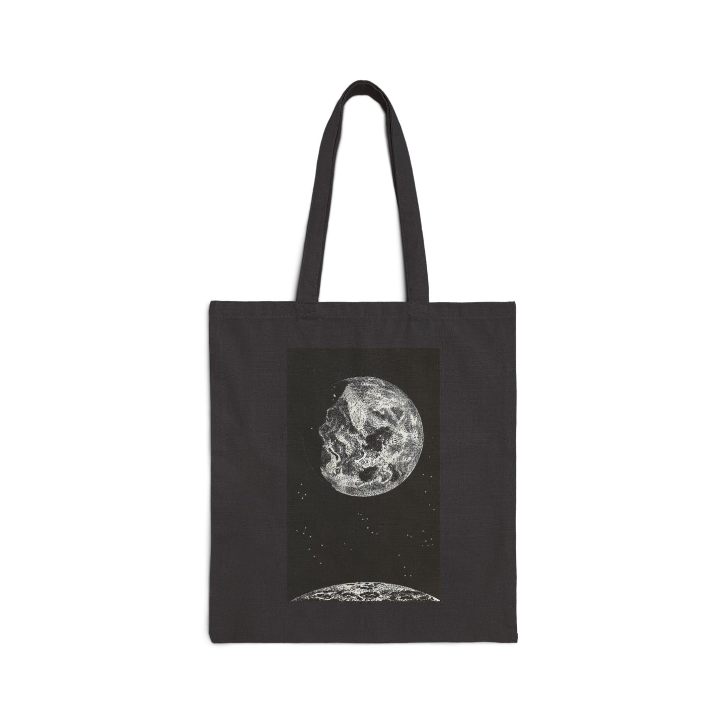 The story of the moon Canvas Tote Bag