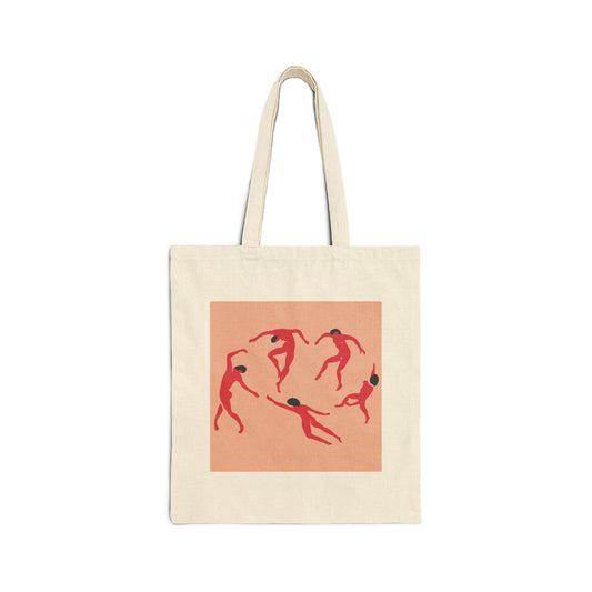 Matisse The Dance Pink Canvas Tote Bag
