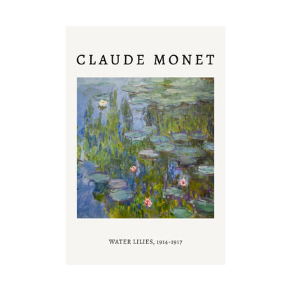 Water Lilies Poster |  Claude Monet