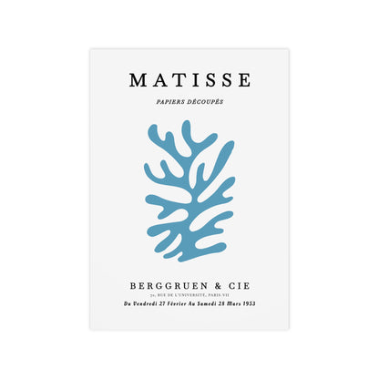 Affiche Abstrait Bleu | Henri Matisse Poster