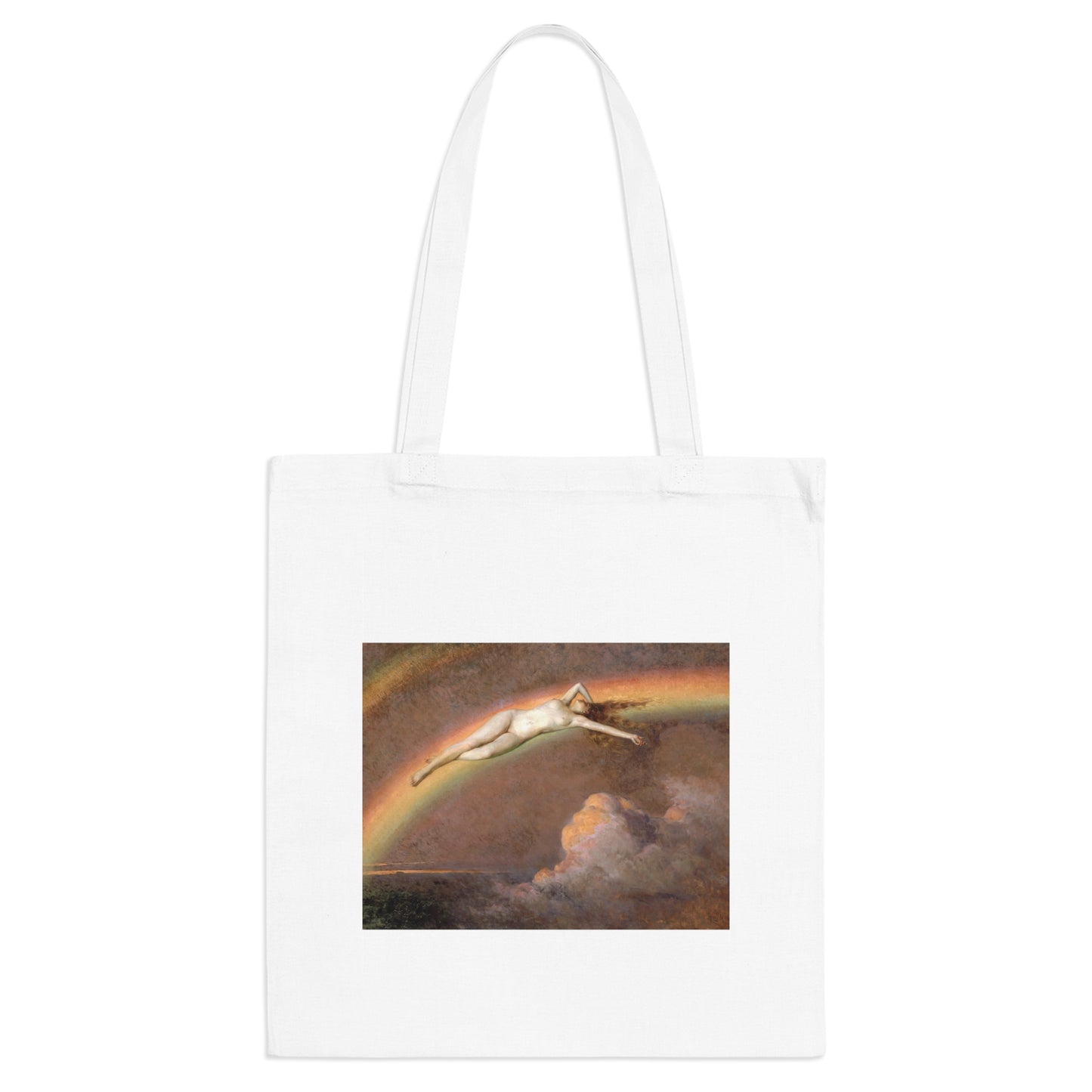 The Spirit of the Rainbow Canvas Tote Bag