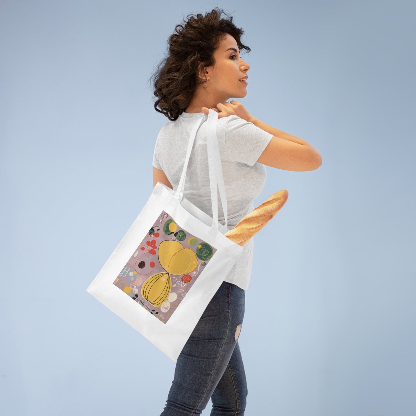 The ten largest no 7 Canvas Tote Bag