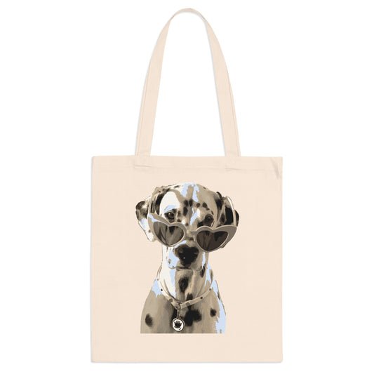 Dalmatian dog Canvas Tote Bag