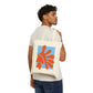 Matisse Orange & Blue Canvas Tote Bag