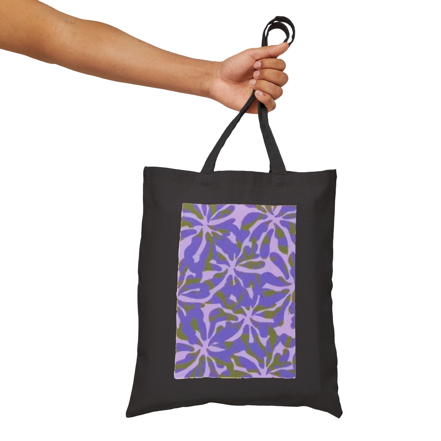 Matisse Purple Canvas Tote Bag