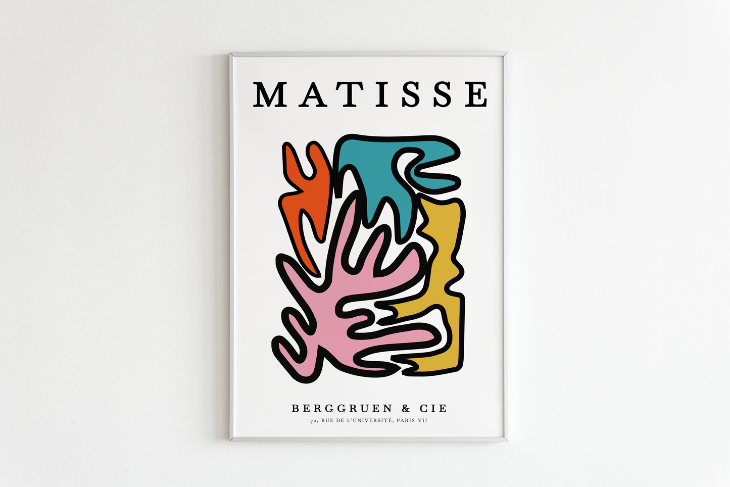 Colourful Abstract Poster | Henri Matisse