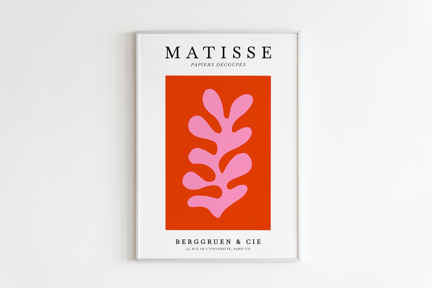 Abstract Pink & Red Poster | Henri Matisse